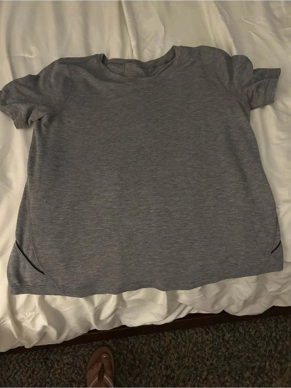 lululemon athletica Short Sleeve Tee in Heather Gray